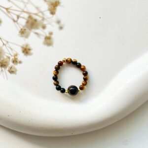 Pierścionek z tygrysiego oka