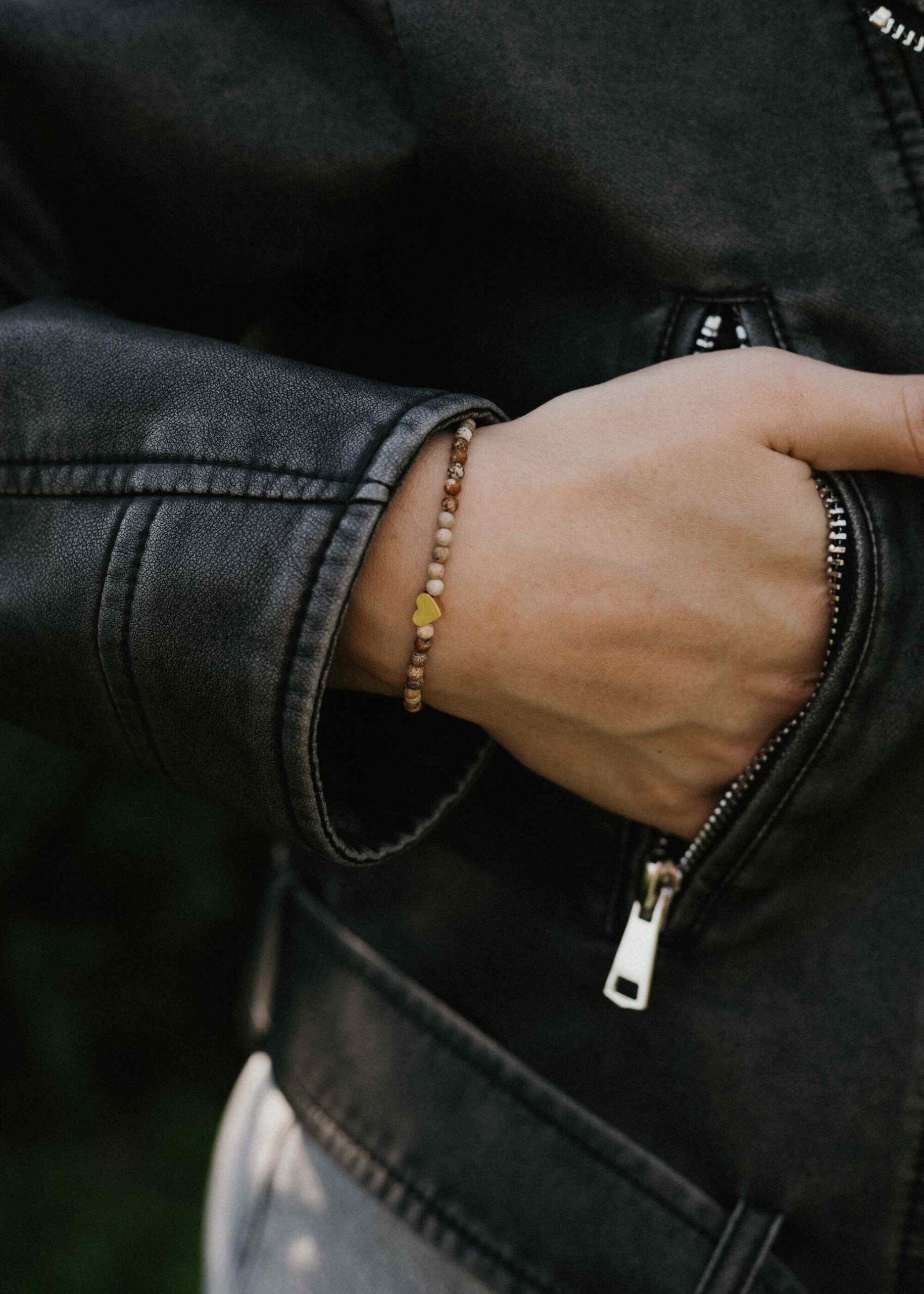 Bransoletka Piaskowe Serce