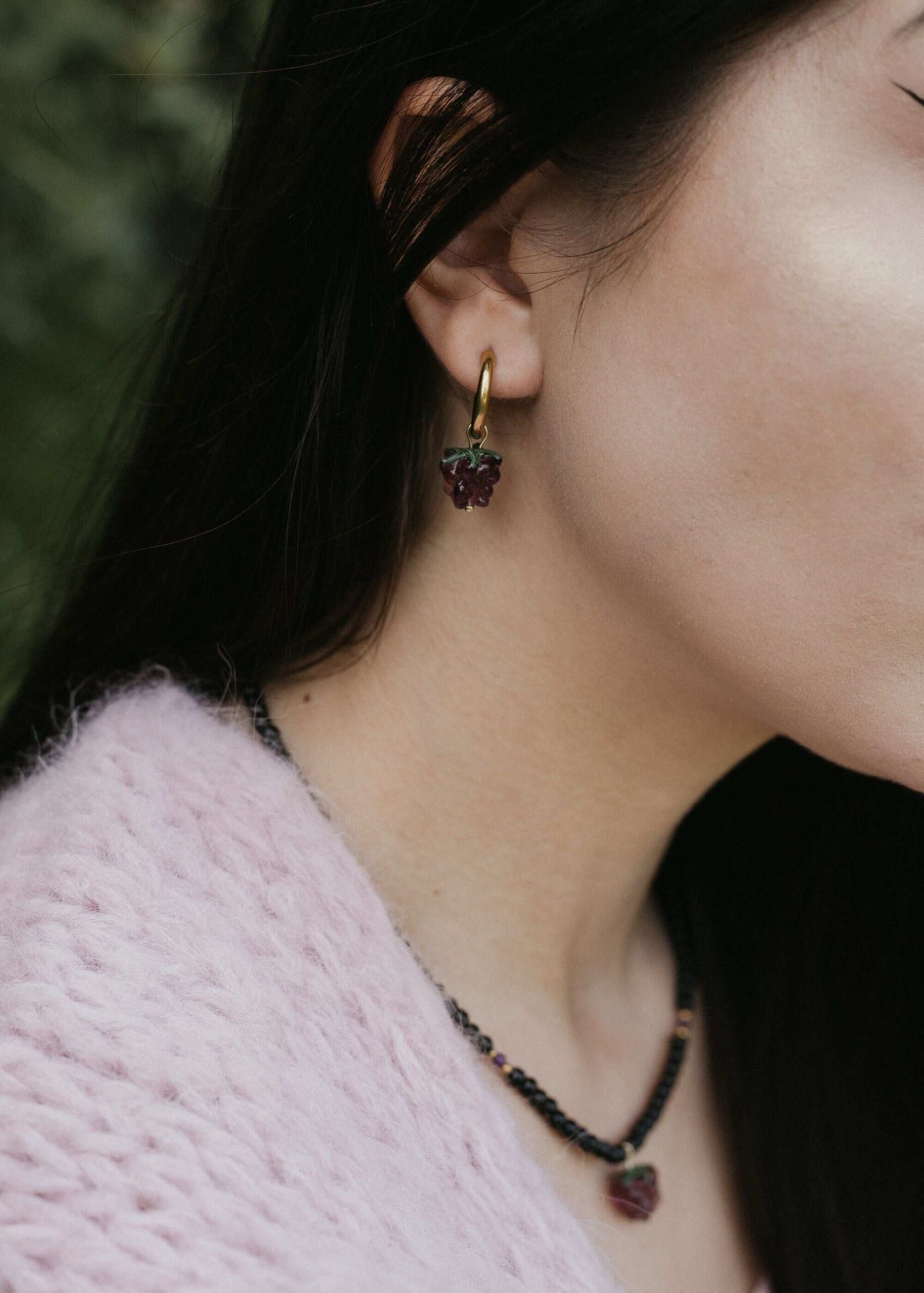 naszyjnik z jezyna jesienny naszyjnik