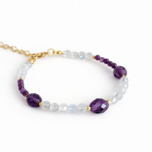 Bransoletka Fioletowa Aura